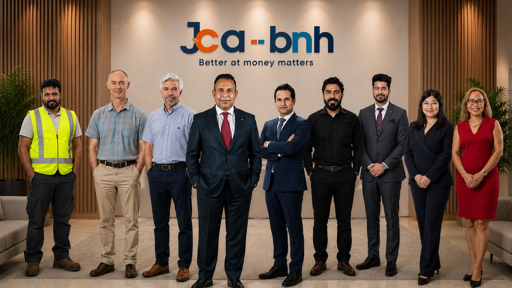 The JCA-BNH team together